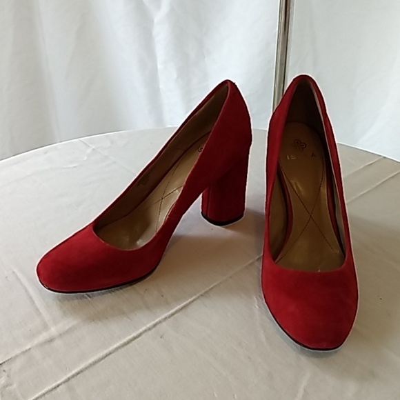 Isola Shoes - Isola Elaine Red Suede Shoes
